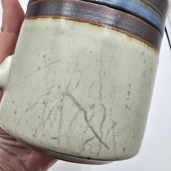 Vintage Otagiri Horizon Stoneware Pottery Coffee Mug 5 1/8" Grandmug 16oz - Picture 6 of 14